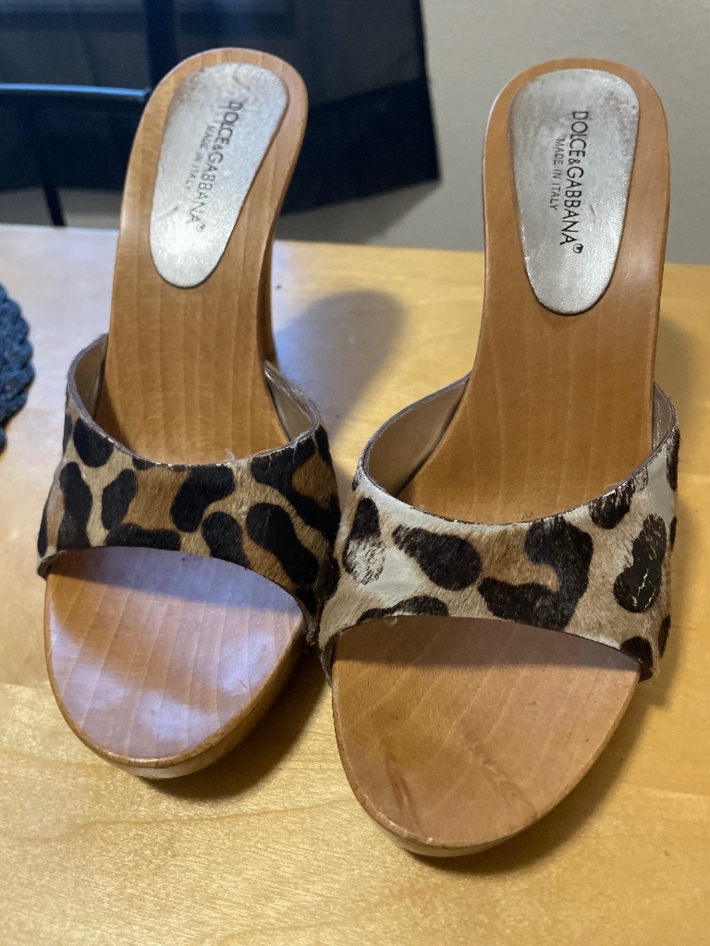 Authentic Dolce & Gabbana Mules
